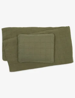 Simple Linen Quilt by Hawkins New York
