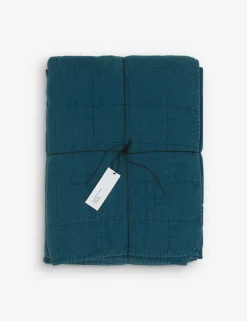 Simple Linen Quilt by Hawkins New York