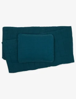 Simple Linen Quilt by Hawkins New York