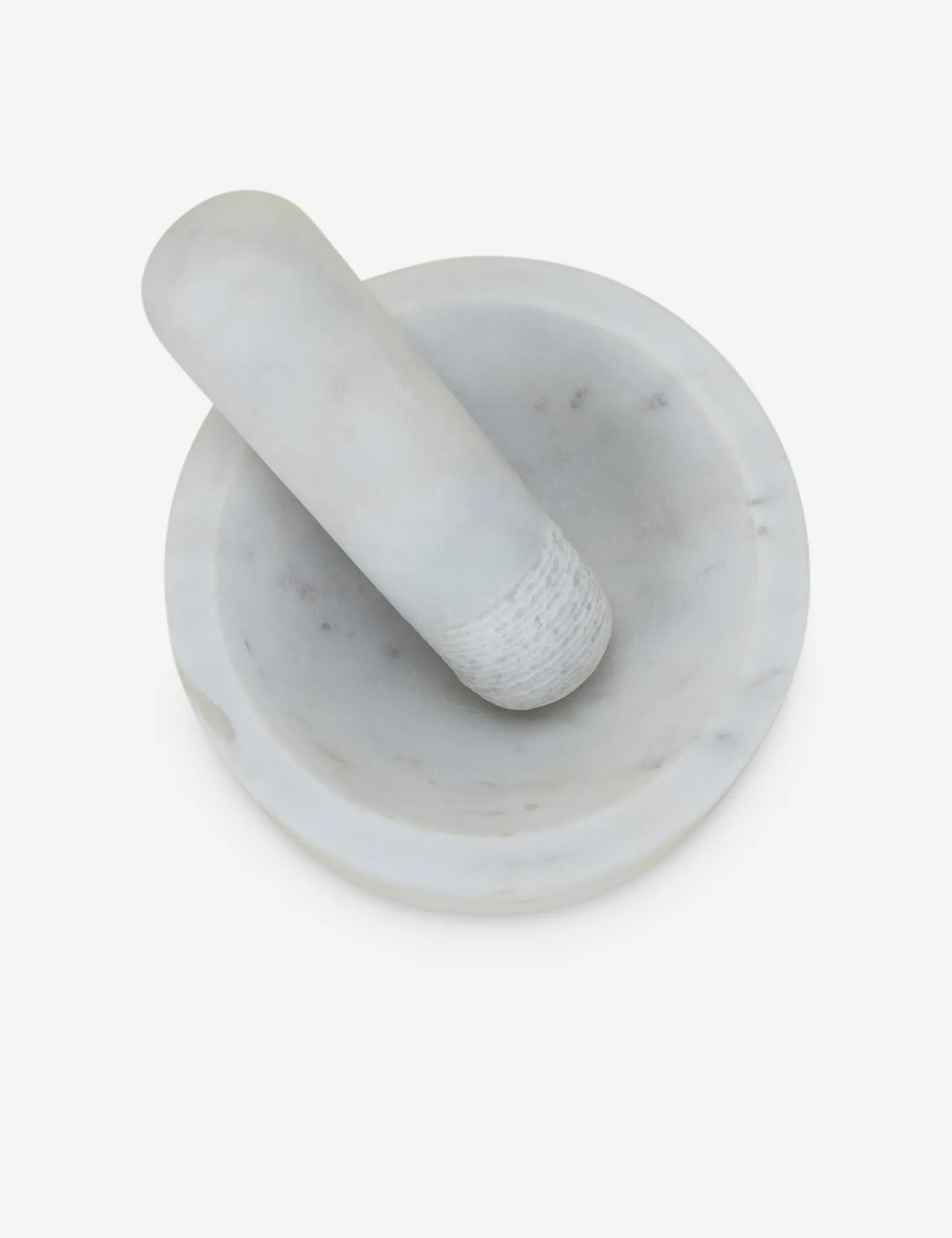 Simple Marble Mortar + Pestle by Hawkins New York