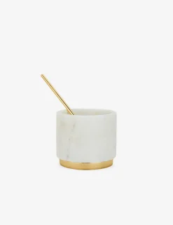 Simple Marble Pinch Pot by Hawkins New York