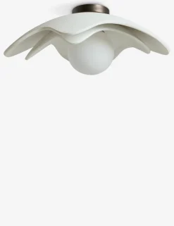 Soft Petal Flush Mount Light by Lolly Lolly Ceramics