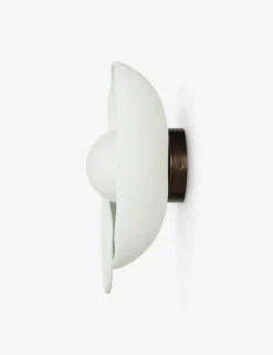 Soft Petal Sconce by Lolly Lolly Ceramics