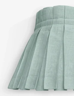 Solid Classic Box Pleat Lampshade by Cielle Home
