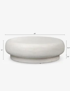 Sosie Indoor / Outdoor Round Coffee Table