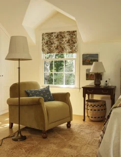 Soter Linen Roman Shade by Heidi Caillier