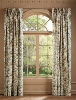 Soter Pleated Linen Curtain Panel by Heidi Caillier