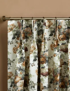 Soter Pleated Linen Curtain Panel by Heidi Caillier