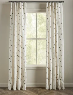 Sparrow Linen Curtain Panel by Rylee + Cru