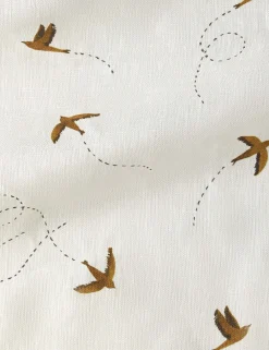 Sparrow Linen Fabric by Rylee + Cru
