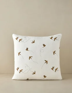 Sparrow Linen Pillow by Rylee + Cru