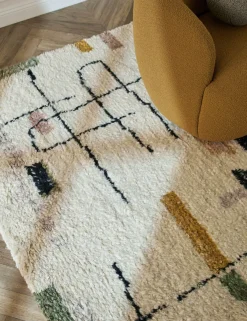 Staccato Hand-Knotted Wool Rug