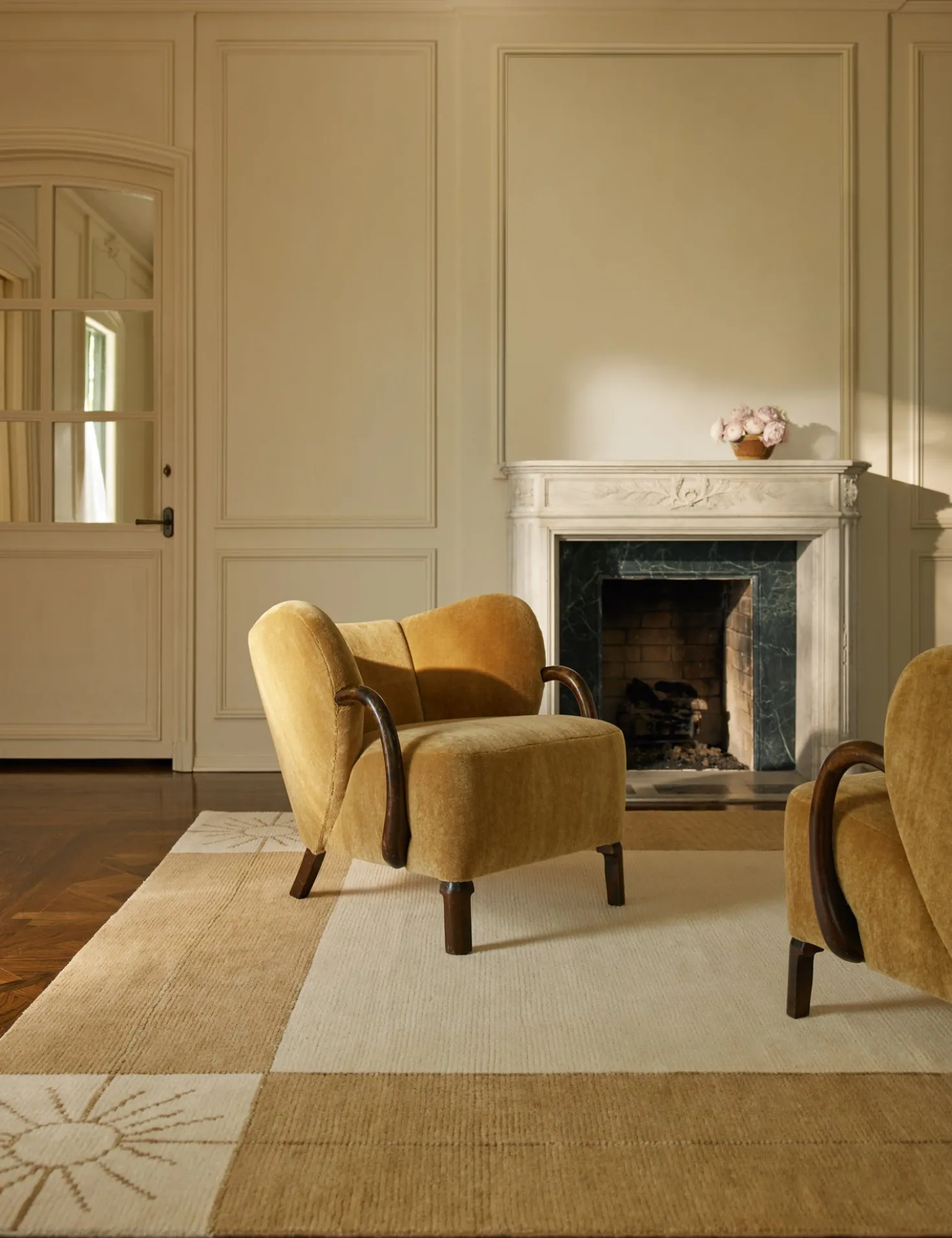 Stansby Hand-Knotted Wool Rug by Jake Arnold