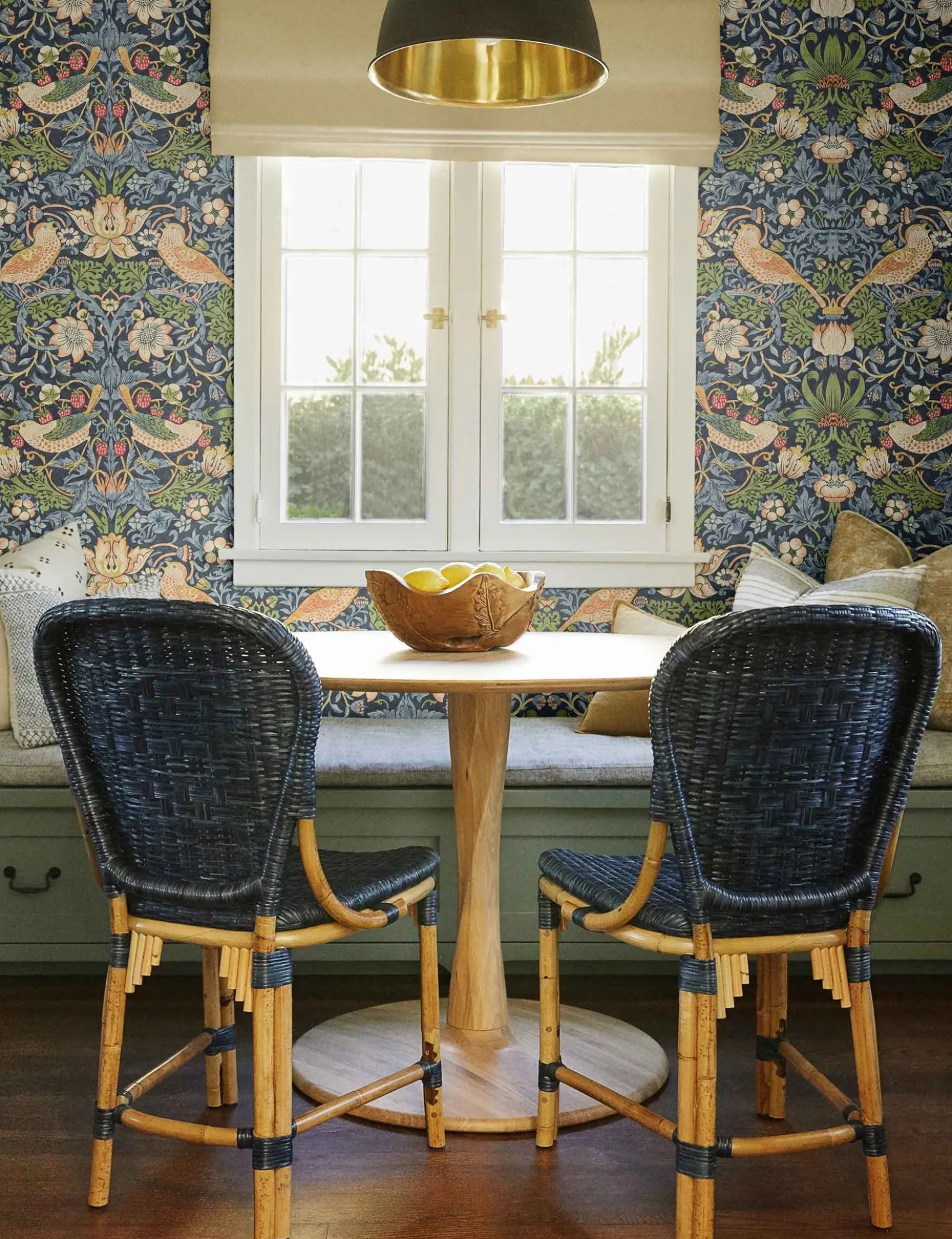 Strawberry Thief Wallpaper by Morris & Co.