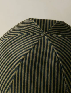 Striped Velvet Ball Pillow by Sarah Sherman Samuel