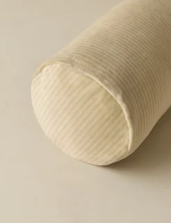 Striped Velvet Long Bolster Pillow by Sarah Sherman Samuel