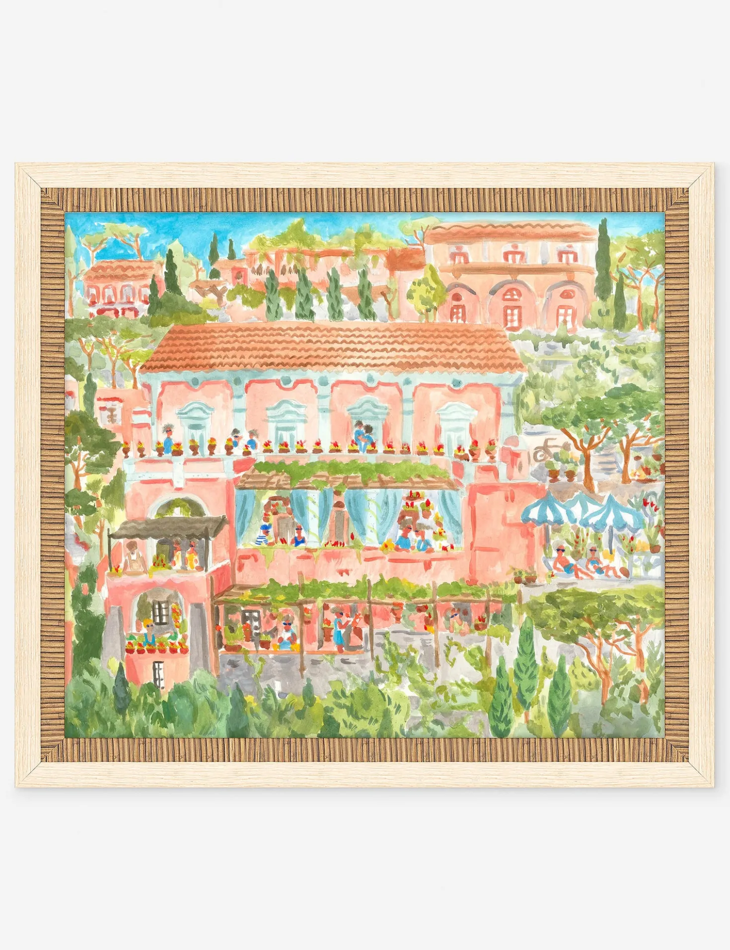 Sublime Villas Wall Art by Eli Franz