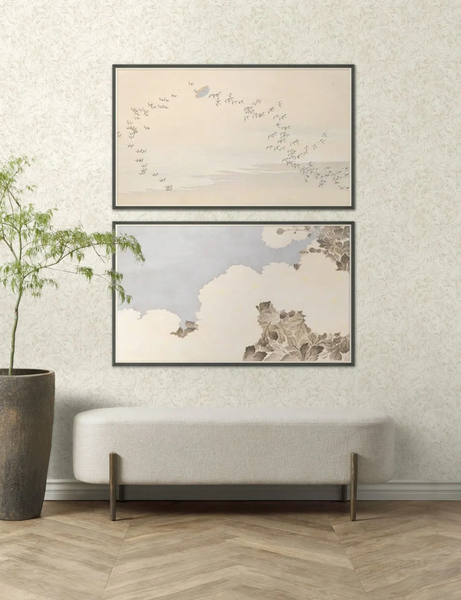 Summer Skies Wall Art (Set of 2)