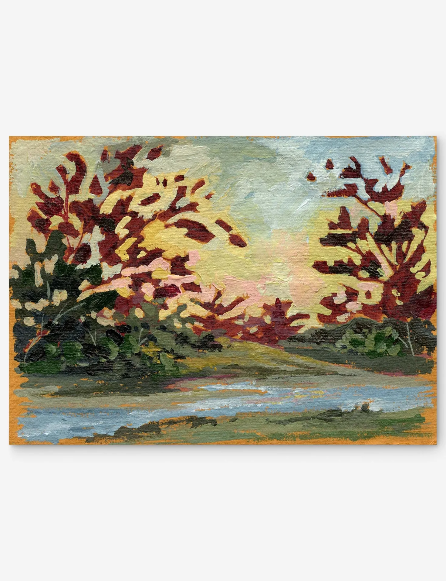 Summer's End Print by Laurel-Dawn Latshaw