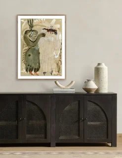 Sun King Wall Art by Caroline Pinney