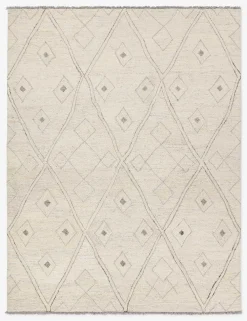 Sunisa Hand-Tufted Wool Moroccan-Style Rug