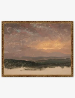 Sunset over the Catskills Print