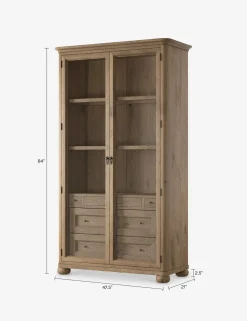Sussex Curio Cabinet by Amber Lewis x Four Hands
