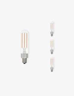 T6 LED Filament Bulb (Set of 4)