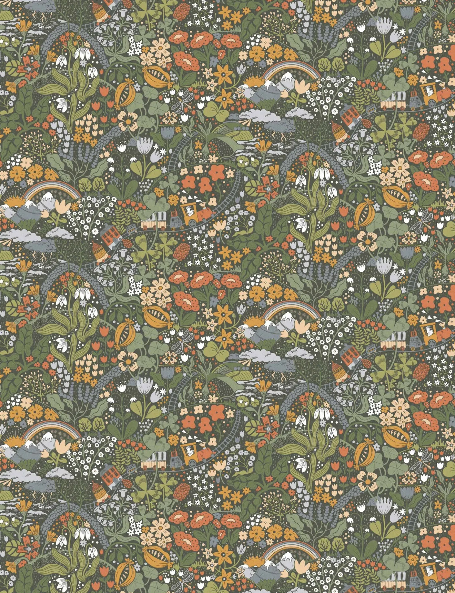 Taget Wallpaper Mural by Lina Schnaufer