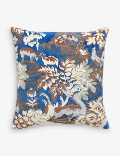 Tails Tale Pillow by Scalamandre