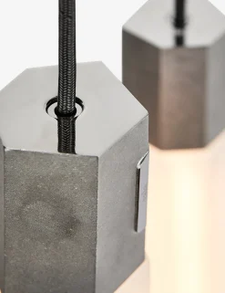 Tala Basalt 3-Light Pendant Light