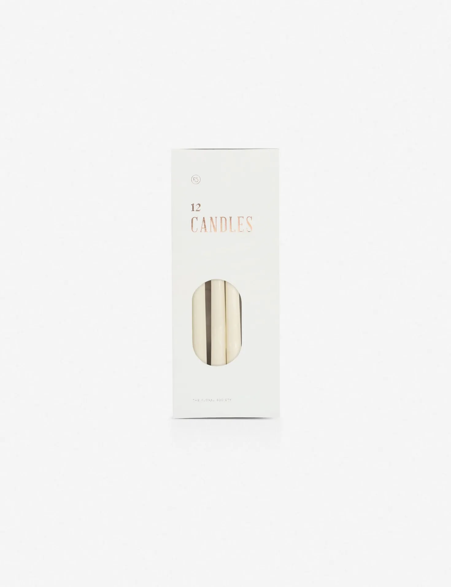 Taper Candles, 12" (Set of 8 pairs)