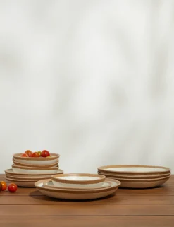 Tara Melamine Dinnerware (12-Piece Set)