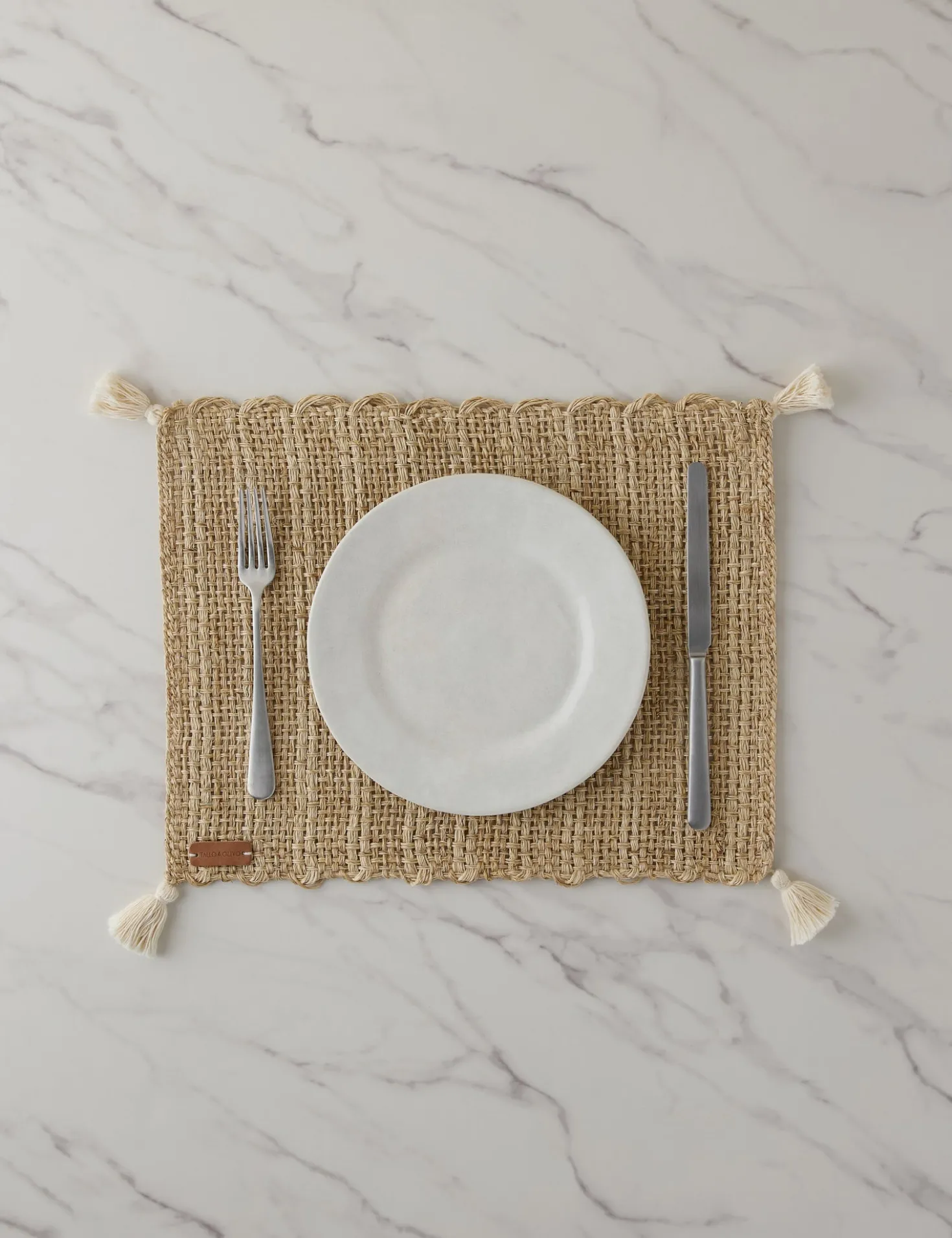 Tassel Placemats (Set of 4) by Tallo de Olivo