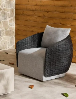 Tennille Indoor / Outdoor Swivel Chair