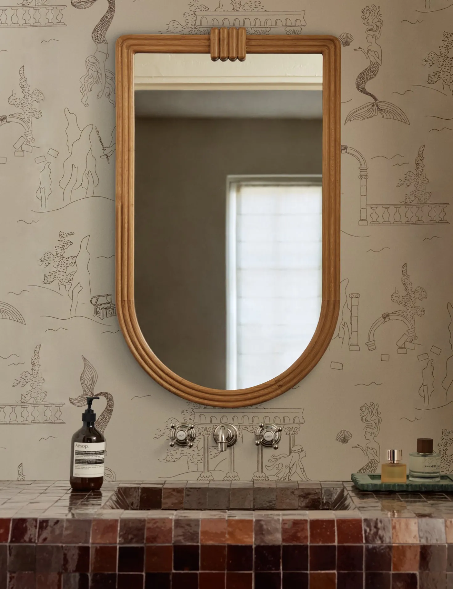 Teo Mirror by Sarah Sherman Samuel