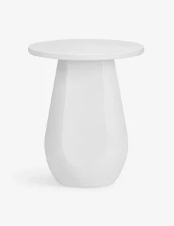 Terrell Indoor / Outdoor Round Side Table