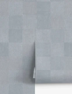 Textured Check Peel + Stick Wallpaper by Pure Salt