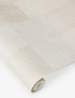 Textured Check Peel + Stick Wallpaper by Pure Salt