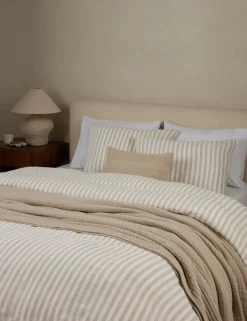 Thayer Striped European Flax Linen® Sham