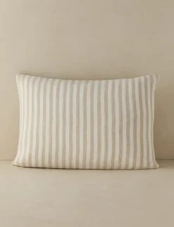 Thayer Striped European Flax Linen® Sham