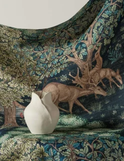 The Brook Tapestry Viscose Fabric by Morris & Co.
