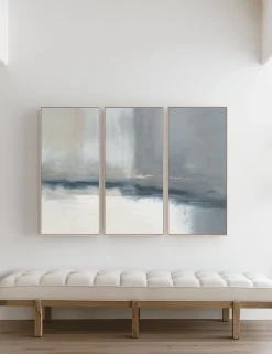 The Strand No. 5 Triptych Wall Art (Set of 3) by Carol Benson-Cobb