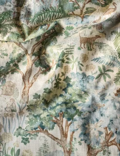 The Stumpery Cotton Fabric by Sanderson