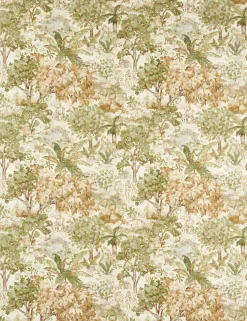The Stumpery Cotton Fabric by Sanderson