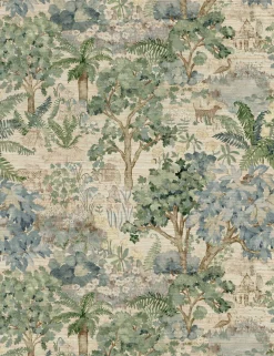 The Stumpery Wallpaper by Sanderson