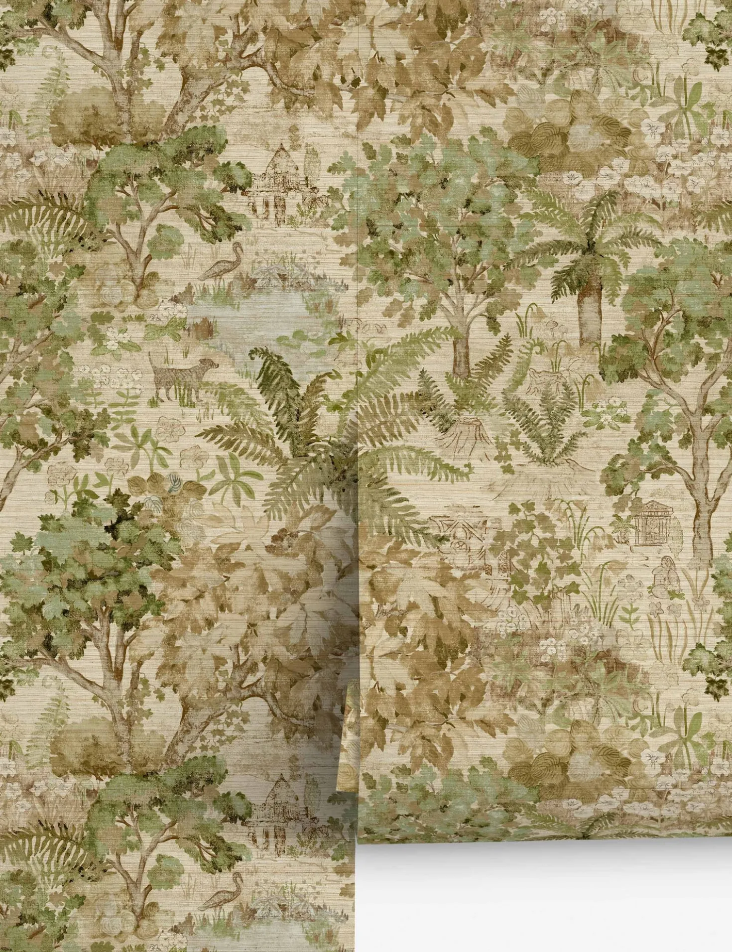 The Stumpery Wallpaper by Sanderson