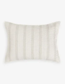 Tiah Linen-Blend Sham