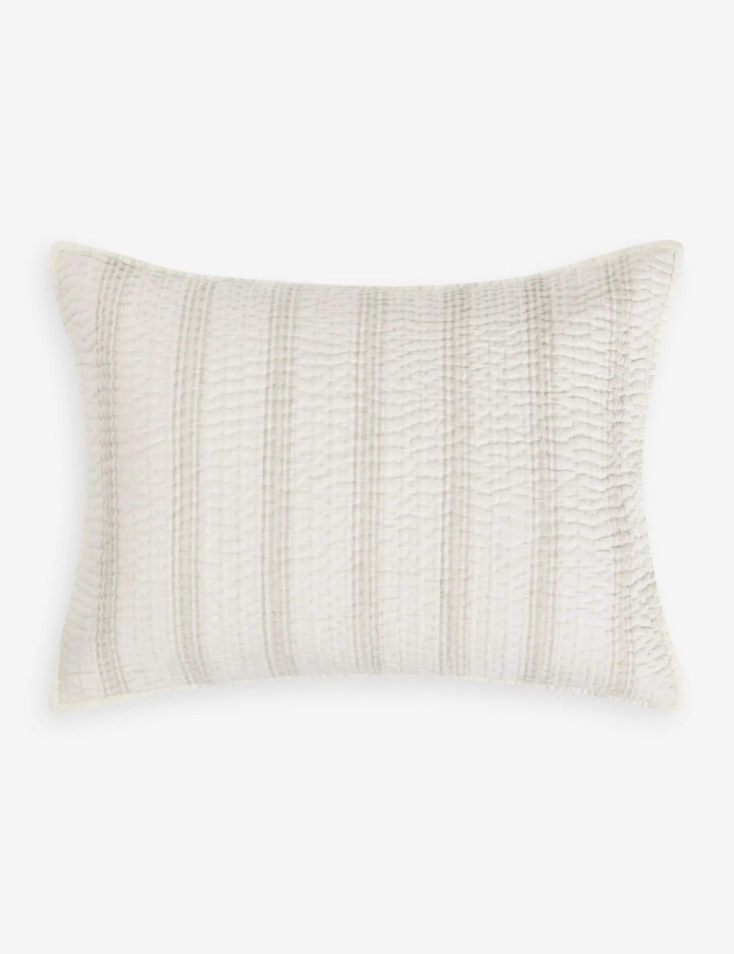 Tiah Linen-Blend Sham