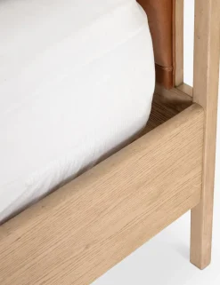 Tierney Leather Bed